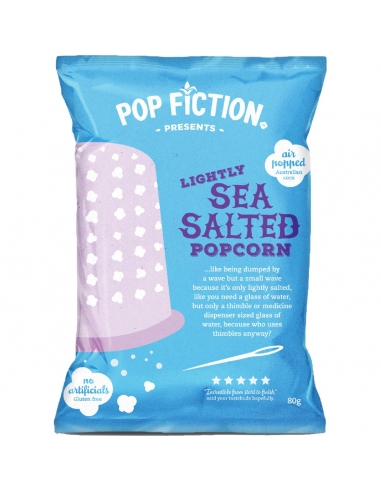 JC Pop Fiction Sea Salt 80G x 12