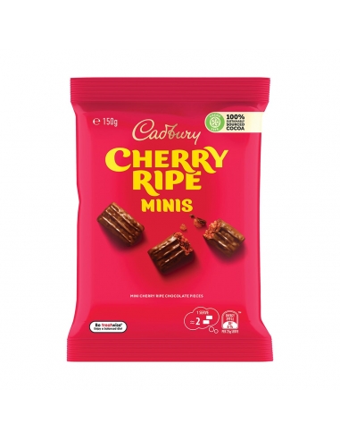 Cadbury Cherry Ripe Minis 150G x 12