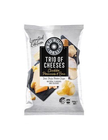 Red Rock Deli Trio Of Cheese 150g x 1