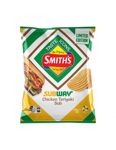 Smith's Subway Chicken Teriyaki Sub 150g x 1