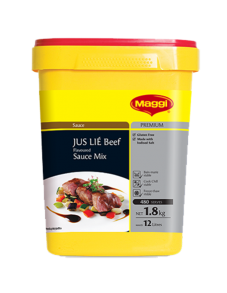 Maggi jus bugia salsa di manzo mix da 1 8 kg vasca
