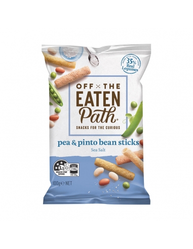 Off The Eaten Path Pea and Pinto Bean Sea Salt 100g x 5