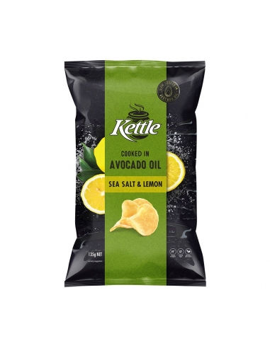 Kettle Cooked In Avocado Oil Sea Salt & Lemon 135g x 1