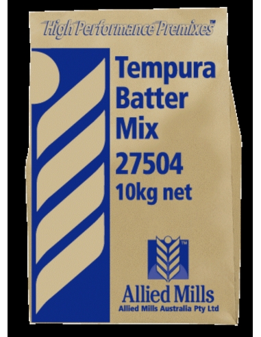 Bolsa de mezcla de masa de pinza aliada Tempura de 10 kg