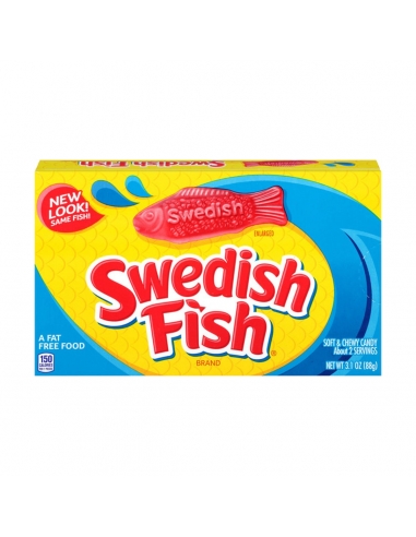 Swedish Fish Red Theatre Box 88g x 12