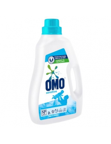 Omo Front & Top Sensitive Laundry Liquid 2l x 1