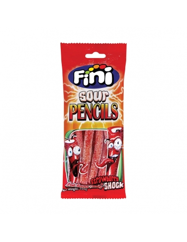 Fini Sour草莓铅笔100克x 16