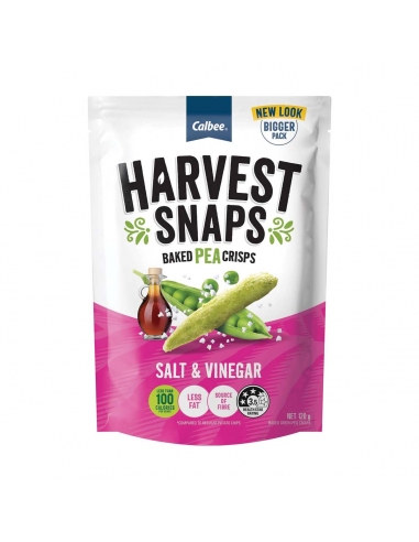 Harvest Snap Salt & Vinegar 120g x 12
