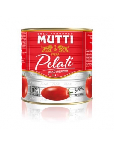Tomates Mutti pelados 2 55 kg x 6