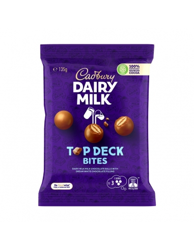 Cadbury Dairy Milk Top Deck Bites 135g x 14