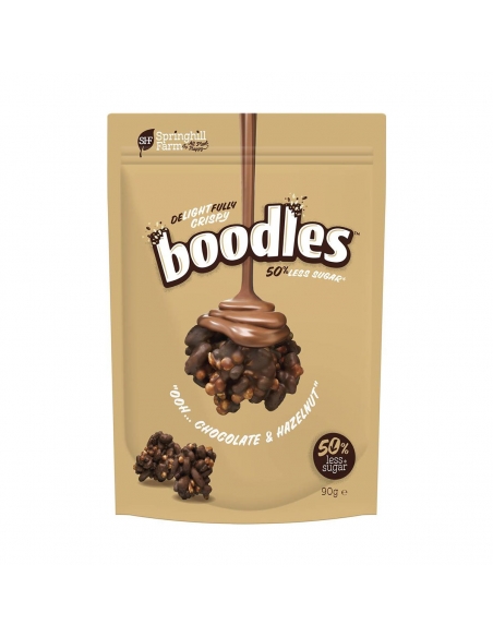 Springhill Farm Boodles Choc and Hazelnut 90g x 10
