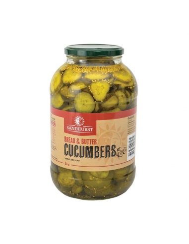 Sandhurst Bread & Butter Cucumbers 2kg x 1