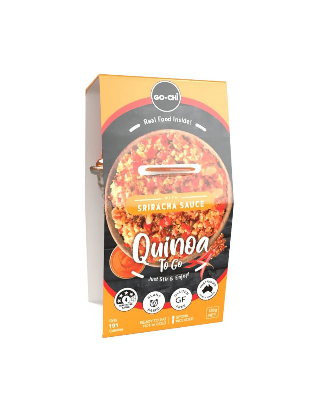 Go Chi Quinoa Cup With Sriracha Sauce 185g x 1