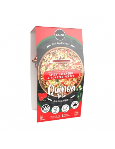 Go-chi quinoa met pittige jalapeno en geroosterde peper 185 g x 1