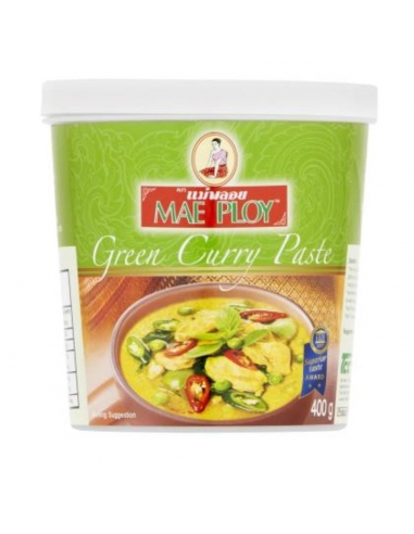 MAE PLOY Paste curry verde 400 g bañera