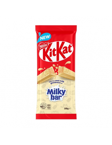 Kit Kat con un bloque de barra lácteo 160G x 12