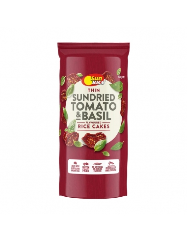 Sunrice Thin Sundried Tomato & Basil Rice Cakes 160g x 1