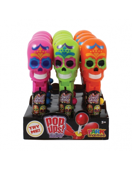 Sweet Skulls Pops Ups 10g x 12