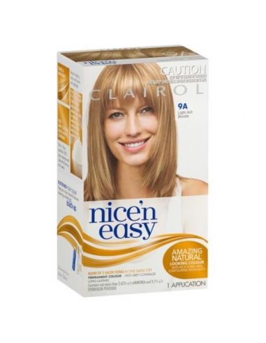 Clairol Nice N Easy Light Ash Blonde No 9a x 1