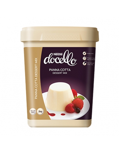 Nestle Panna Cotta Vanilla Dessers Docello Ambient 2kg