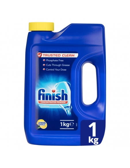 Voeg vaatwasser poederconcentraat citroen 1 kg af