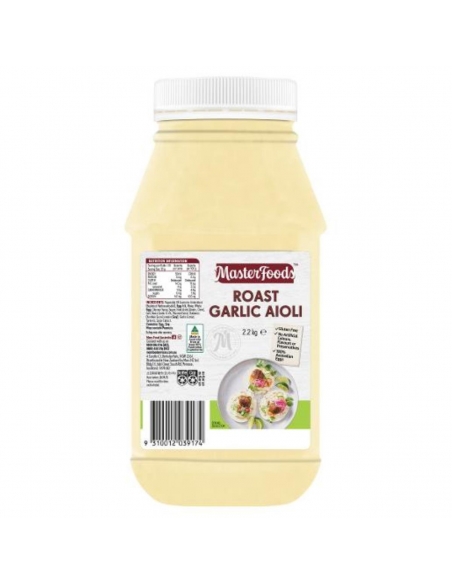 MasterFoods geroosterde knoflook aioli saladedressing 2 2kg