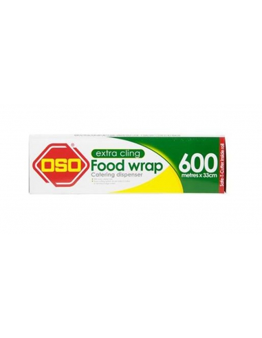 Foodwrap adicional aferrado 33 mm x 600m