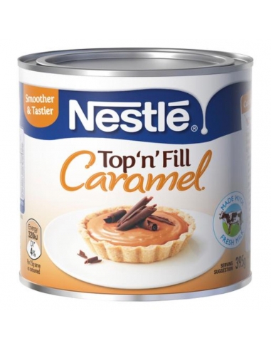 Nestle karamel top n vul 395 gm
