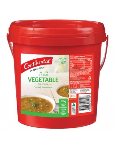 Continental Soup Thick Vegetable 1.9kg x 1