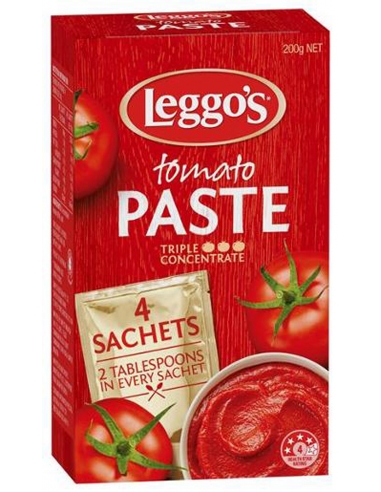 Leggos Leggos Tomate Paste Sach 200gm x10