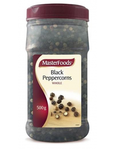 Masterfoods Black Pepper Corn 490gm