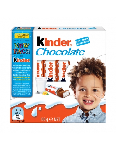Kinder chocolade kleine 50 g x 20
