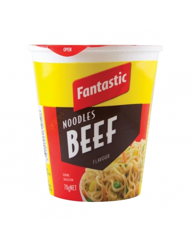 Fantastische Tasse Nudeln Beef 70g