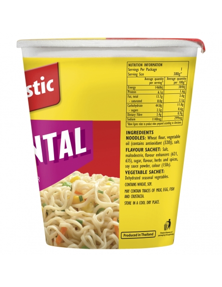 Fantásticos fideos de copa 0riental70g