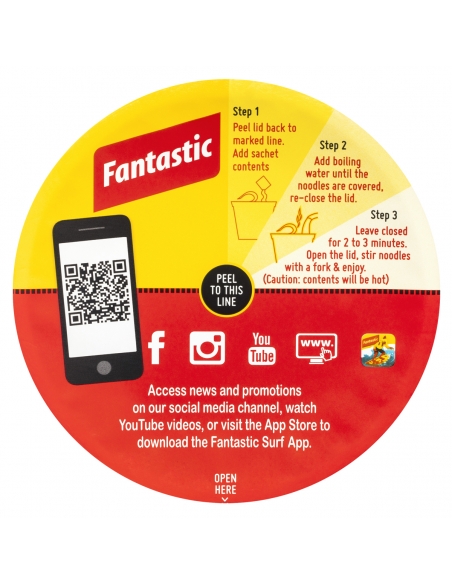 Fantastico ciotola noodles Chick 85G