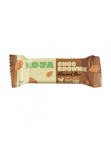 Koja Choc Brownie Almond Bar 45g x 12