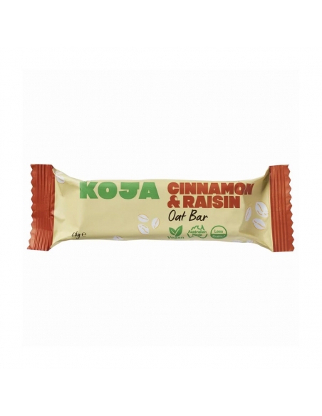 Koja肉桂和葡萄干燕麦棒60g x 12