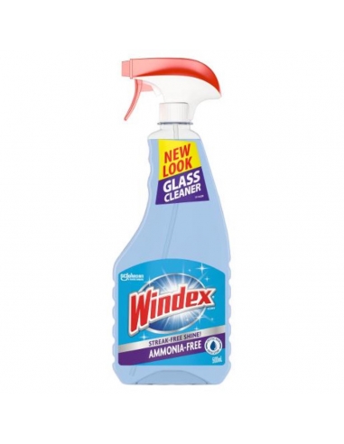 Windex Crystal Glass Cleaner Trigger 500ML x 1