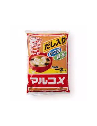 Marukome pasta miso soja frijol blanco 1 kg paquete