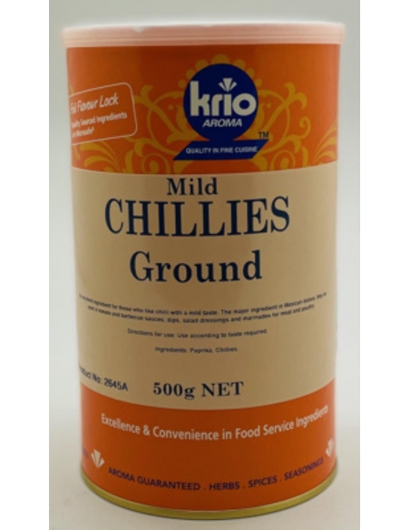 Krio Krush Chilli Ground Mild 500 Gr x 1