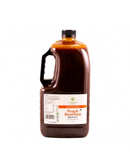 Condaent Grove Peach Bourbon BBQ Sos 3L x 1