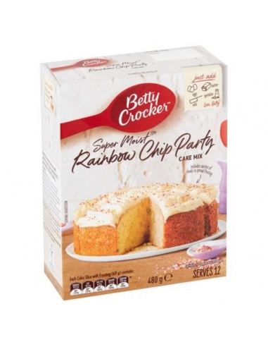 Betty Crocker Rainbow Chip Party Cake Mi x 1