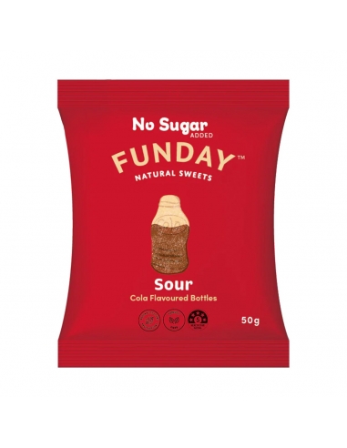 Funday Gummy Cola Butelka 50G x 12