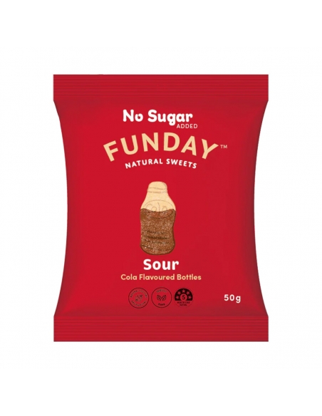Funday Gummy Cola Butelka 50G x 12