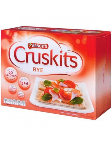 Arnotts Cruskits Crispbread Rye 125 gm