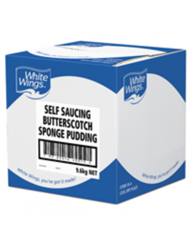 Weiße Flügel Pudding Selbstsaucing Butterscotch 9 6 kg Karton