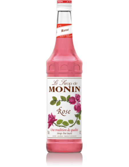Monin Syrup Rose 700 ml de botella