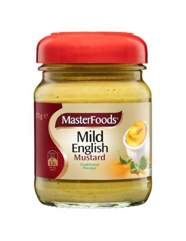 Masterfoods Mild English Mustard 175gm x 1