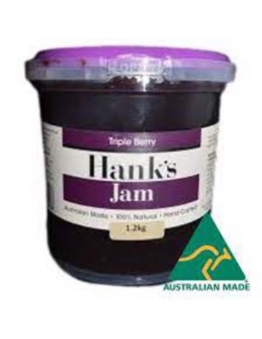 Hanks Jam Triple Berry 1.2 Kg x 1