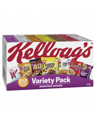 Kelloggs variedad 8 paquete 275 gm